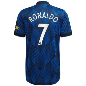 Koszulka Manchester United Cristiano Ronaldo 7 Trzeci Stroje Piłkarskie 2021/22 Krótki Rękaw